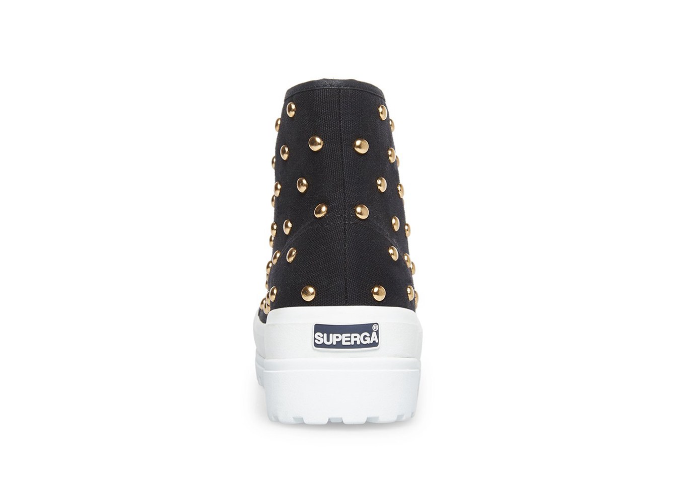 Botas Feminino Pretas - Superga 2341 Alpina Studs - APRQM-4657